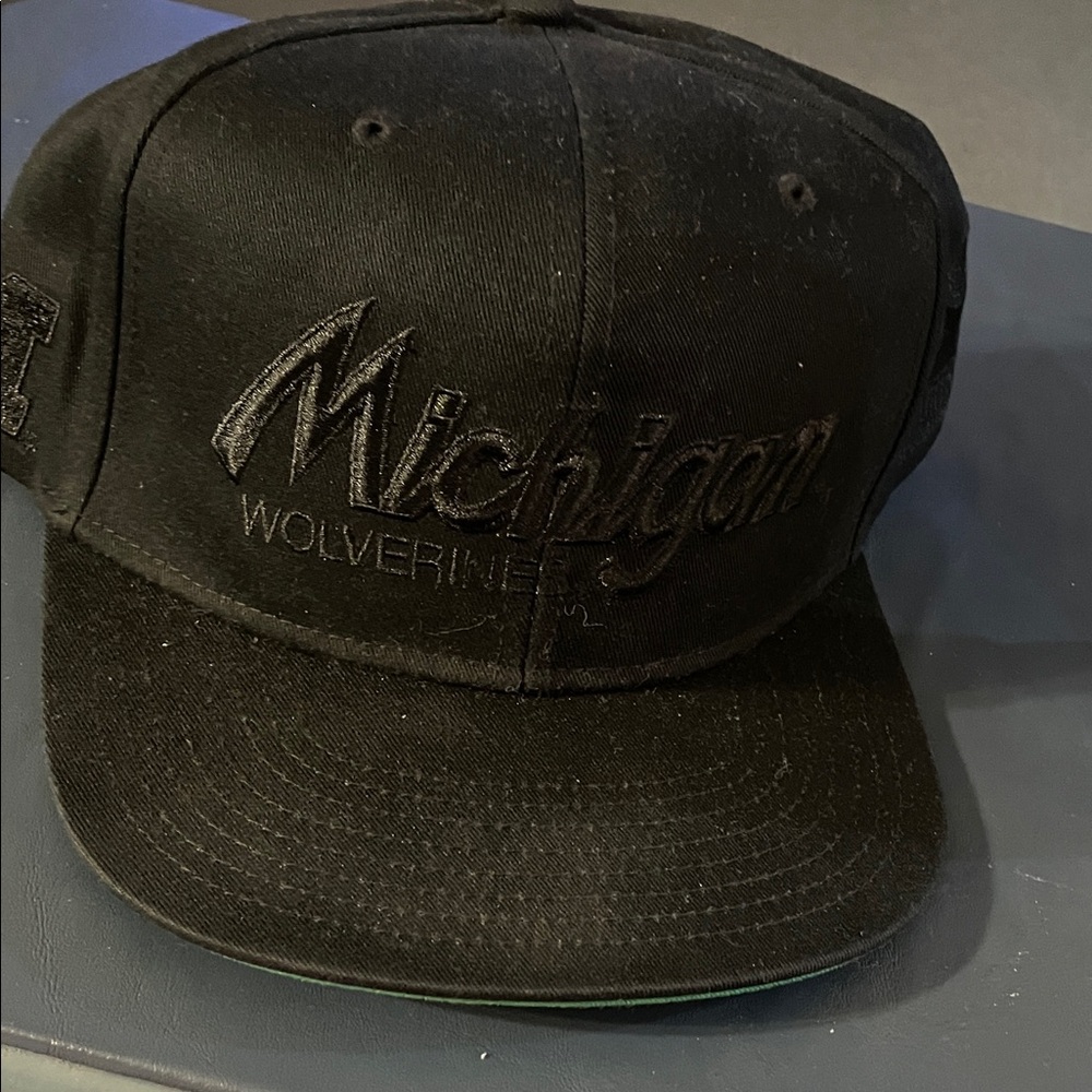 Michigan Wolverines Black Cap
